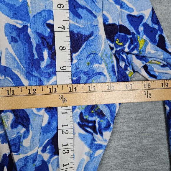 Dana Buchman Women's Stretch Shimmer Wrapped Dress Size XS NEW - Picture 10 of 12